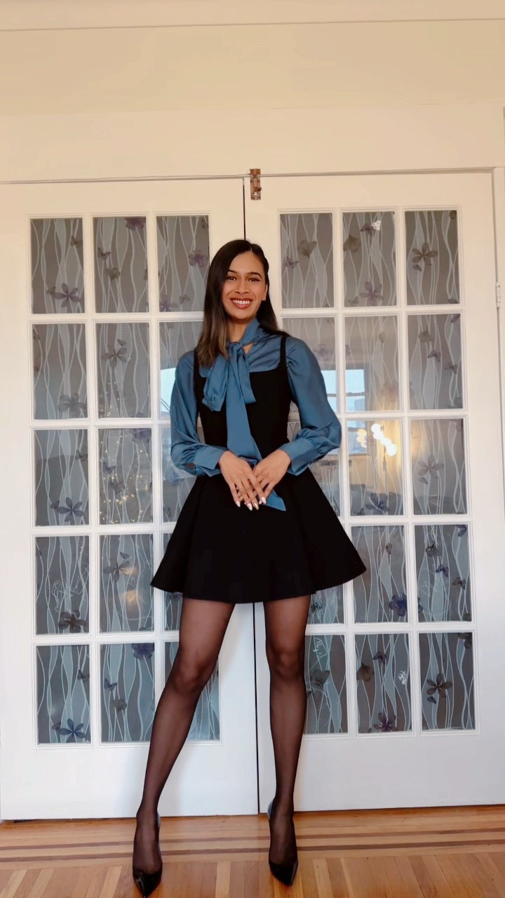 Non traditional colors for Christmas but still looking like the perfect present! #HolidayOutfit 

#LTKHoliday 

#LTKWorkwear #LTKStyleTip