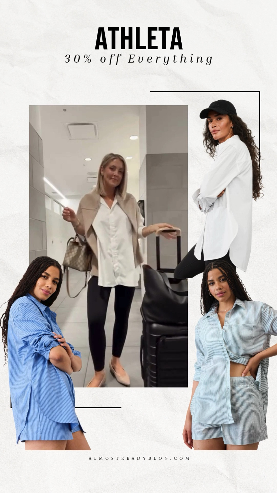 Atrhleta 30% off everything, XS Athleta wrinkle resistant button down 

 

#LTKSaleAlert #LTKFindsUnder50 #LTKFindsUnder100