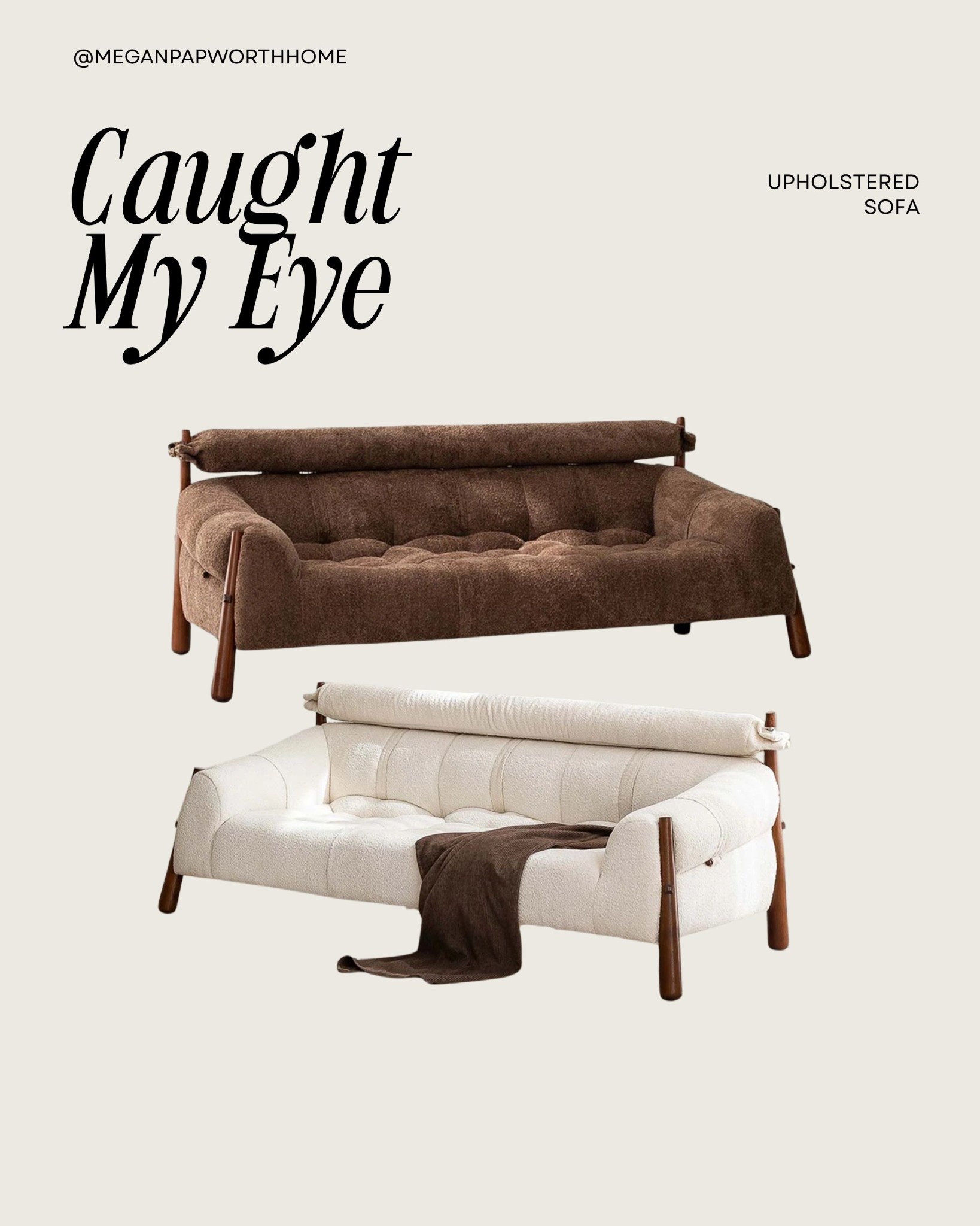 OK, I’m 1000% obsessed with the sofa and its unique shape and details/ Which color would you choose? ￼


#LTKHome