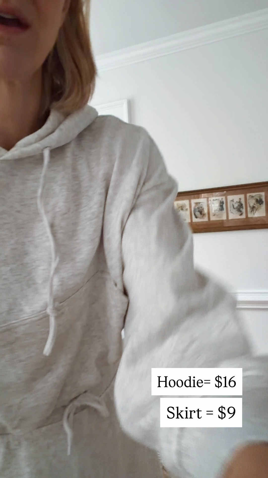 Walmart fashion find cropped hoodie and skirt sweatshirt material 

#LTKgrwm #LTKmomlife #LTKmorningroutine