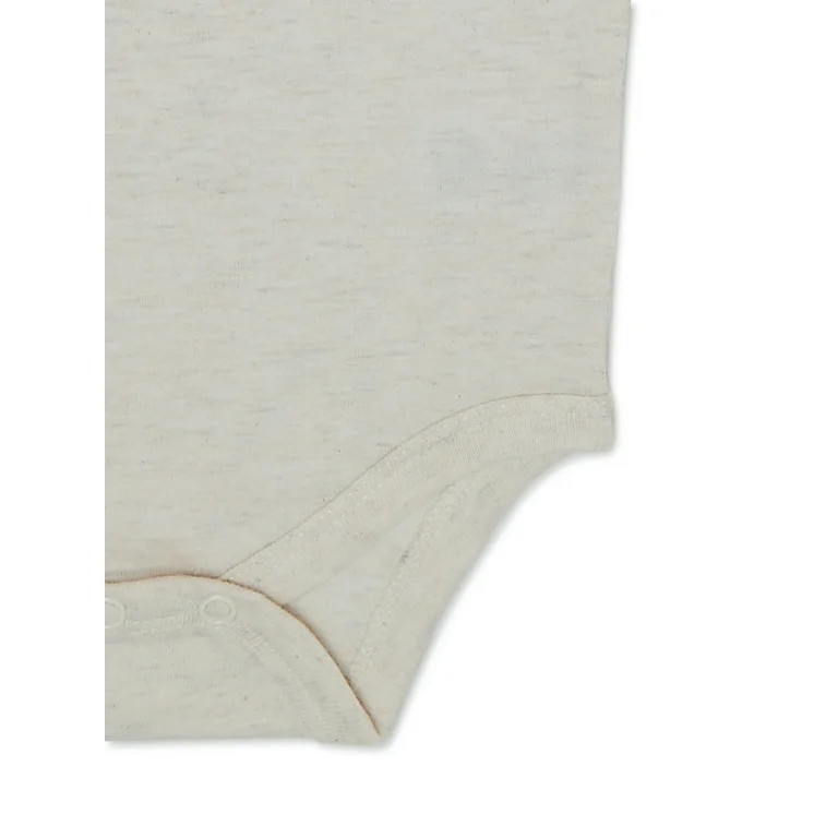 Garanimals Baby Boy Short Sleeve Solid Pocket Bodysuit, Sizes 0-24 Months - Walmart.com | Walmart (US)