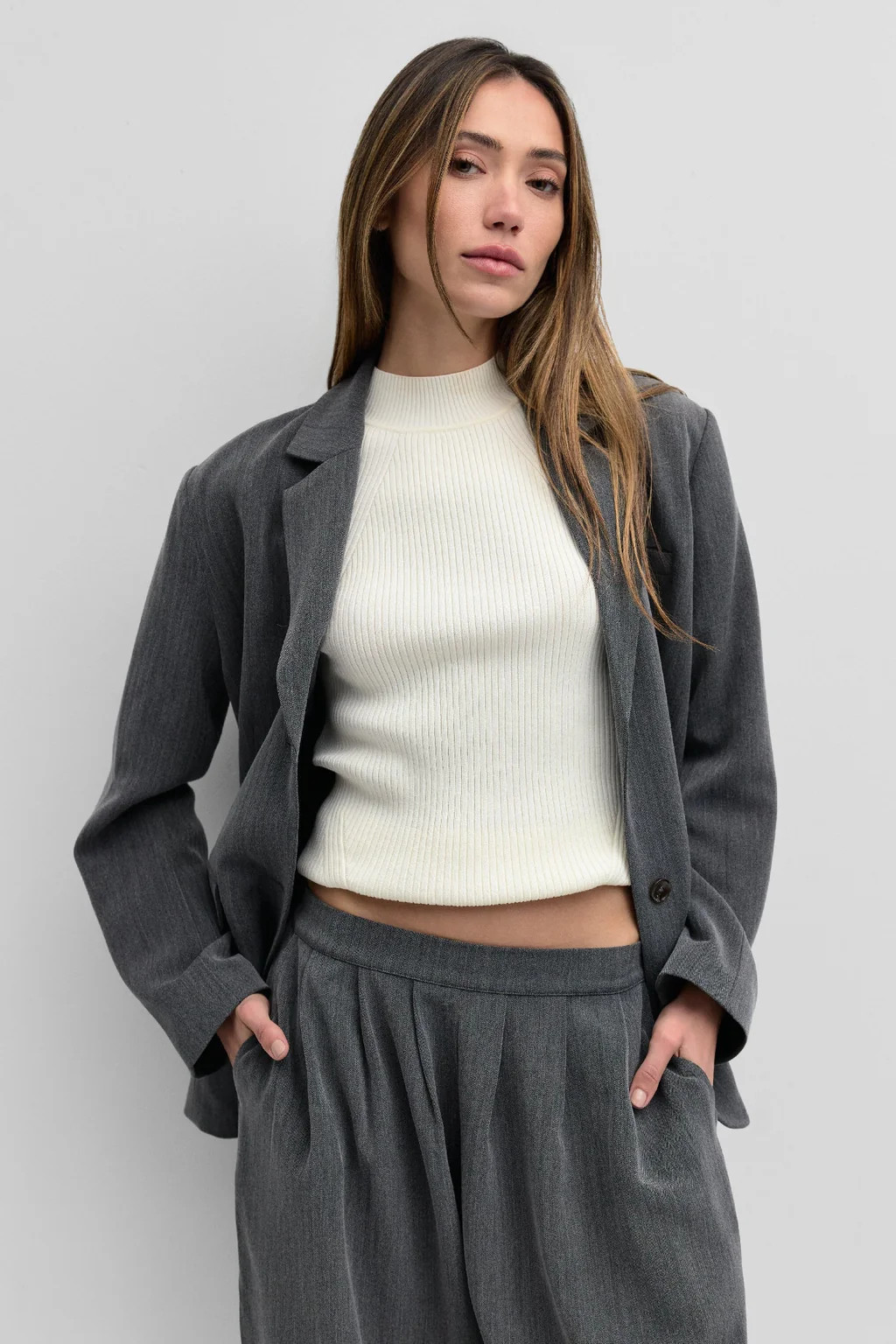 The Kerry Blazer - Dark Grey | Mod Ref | Ama La Vita