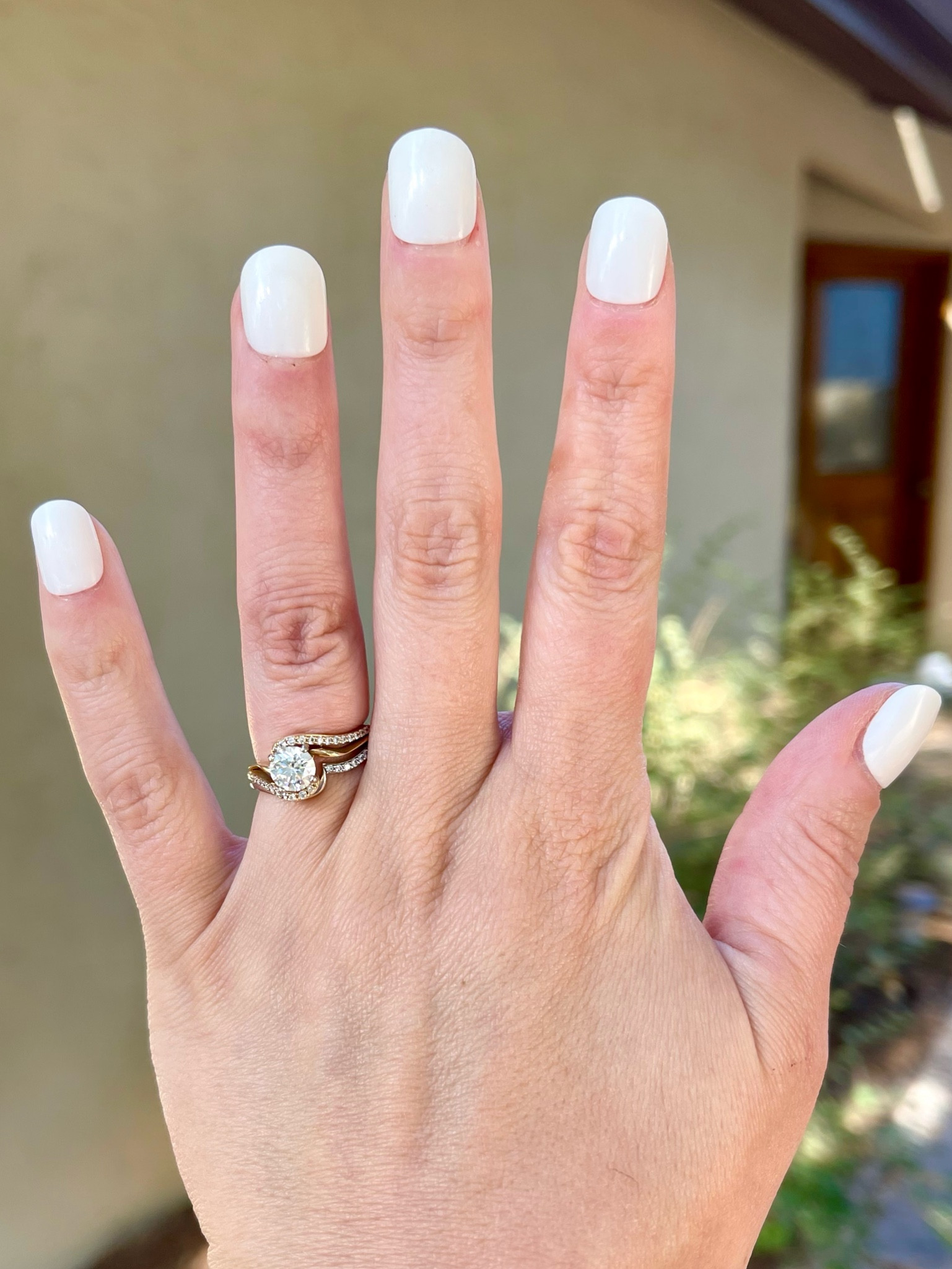 White nails for summer. Sally Hansen glue-on, short length, square shape.

#nails #mani #manicure #nailcare #naturalnails

#LTKstyletip #LTKmidsize #LTKSeasonal