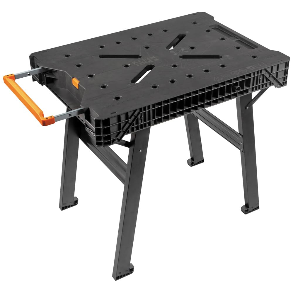 Klein Tools 54410MB MODbox Work Bench, Folding Work Table, Lightweight Portable Workstation, 1000... | Amazon (US)