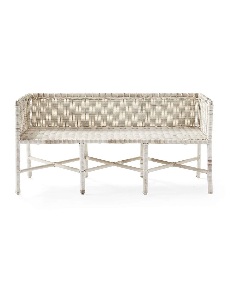 Pacifica Bench - Driftwood | Serena and Lily