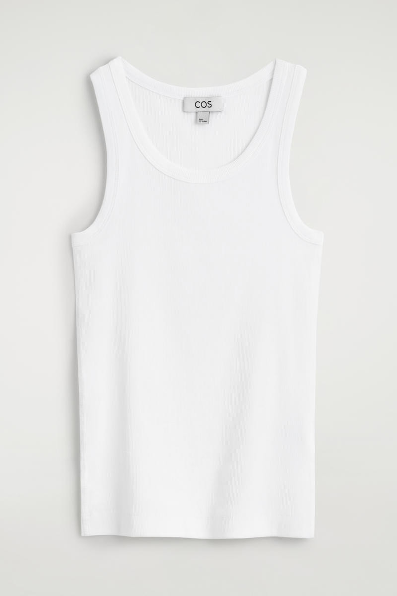 Ribbed Cotton Tank Top | COS (US)