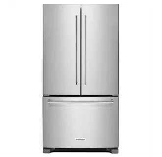 36 Inch Wide 20 Cu. Ft. Counter Depth French Door Refrigerator with Interior Water Dispenser | Build.com, Inc.