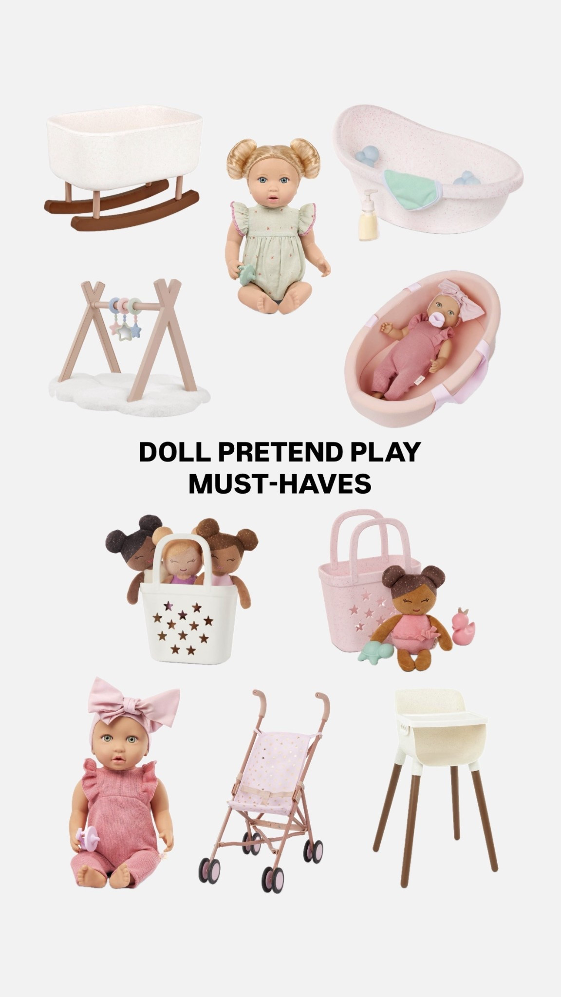 some doll pretend play faves for my toddler! it’s so sweet to see her care for her own dolls. all from @Target :) #pretendplay #dolls #toddlertoys #target #lullababy 

#LTKBaby #LTKKids #LTKmomlife