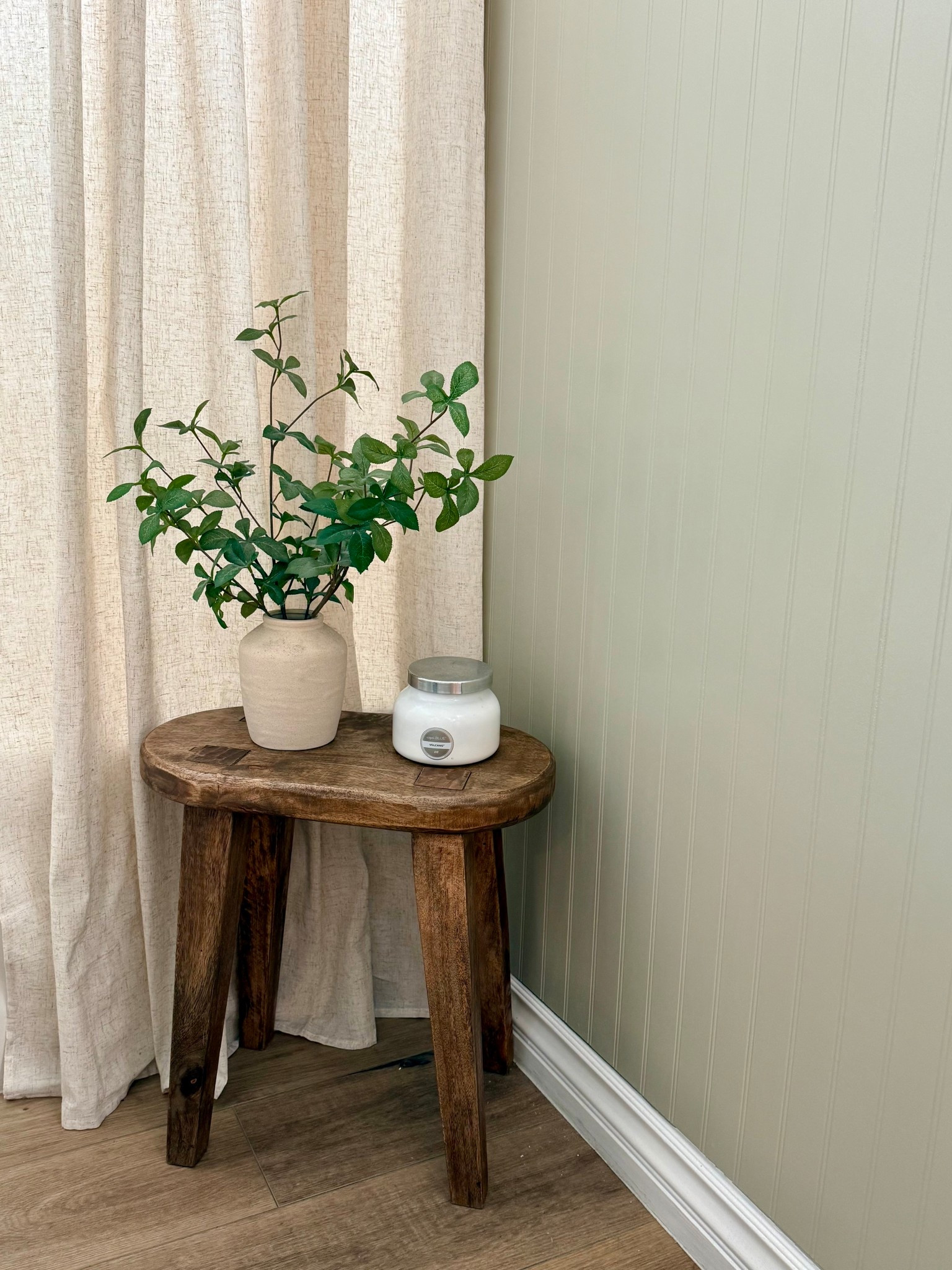 Bathroom decor you can’t go wrong with a stool a plant and a candle. It instantly adds to any space also the linen shower curtain is the cherry on the top! Candle is Capri blue volcano and the stool, Olive tree is target, shower curtain shower rod and shower rings are Amazon! 

#LTKSpringSale 

#LTKSaleAlert #LTKHome