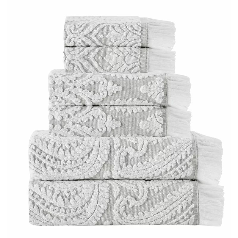 Devon 6 Piece Turkish Cotton Towel Set | Wayfair North America