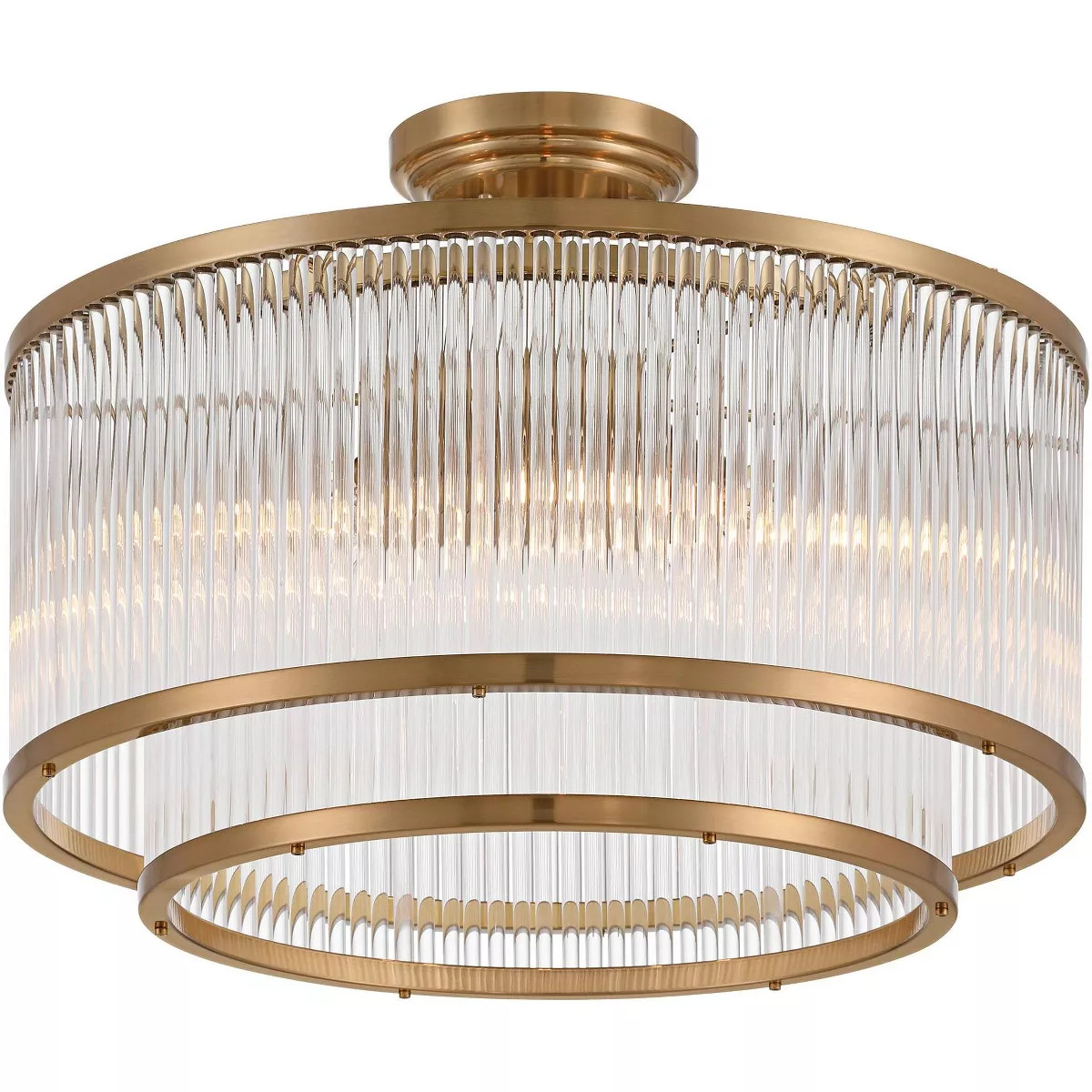 Possini Euro Design Warren 16 1/4" Modern Semi Flush-Mount Ceiling Light Fixture Kitchen Foyer Ha... | Target