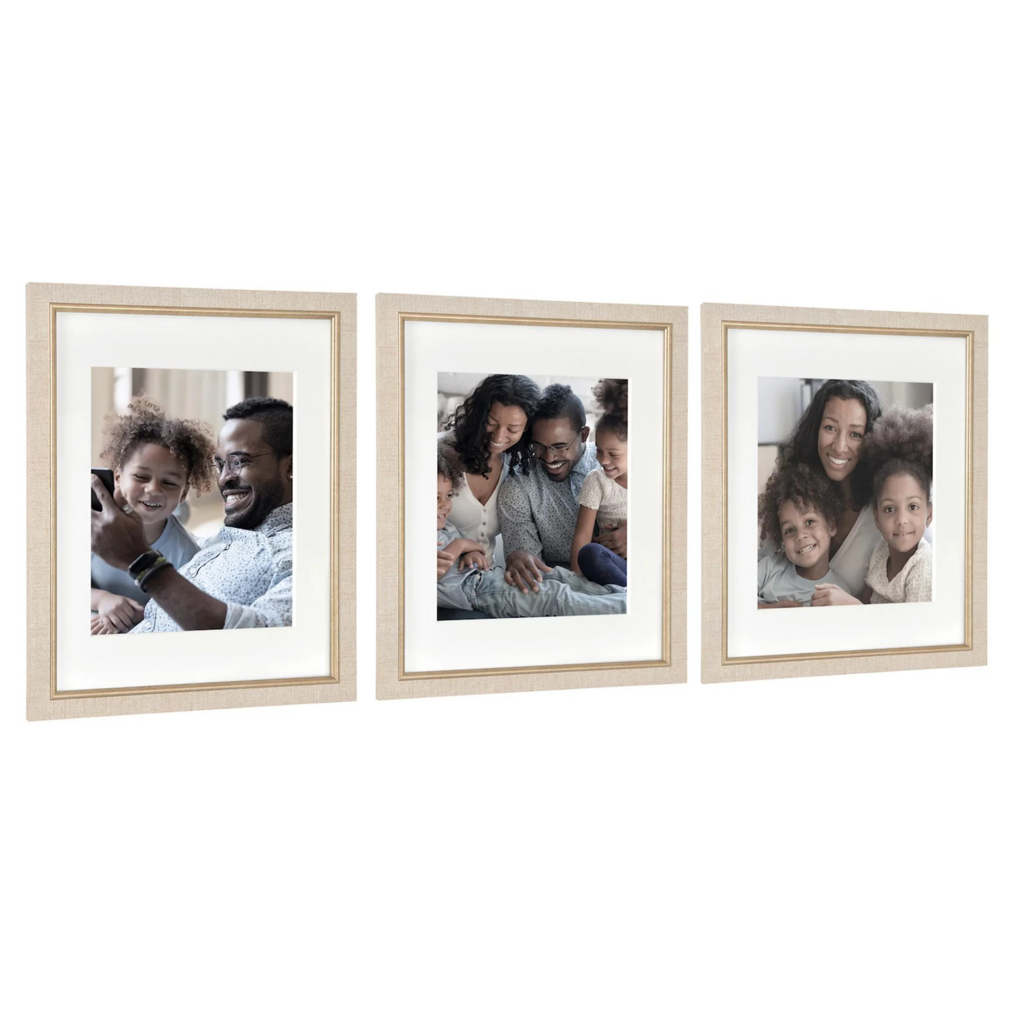 Belle Maison Two Tone 3-Piece Wall Frame Set | Kohl's