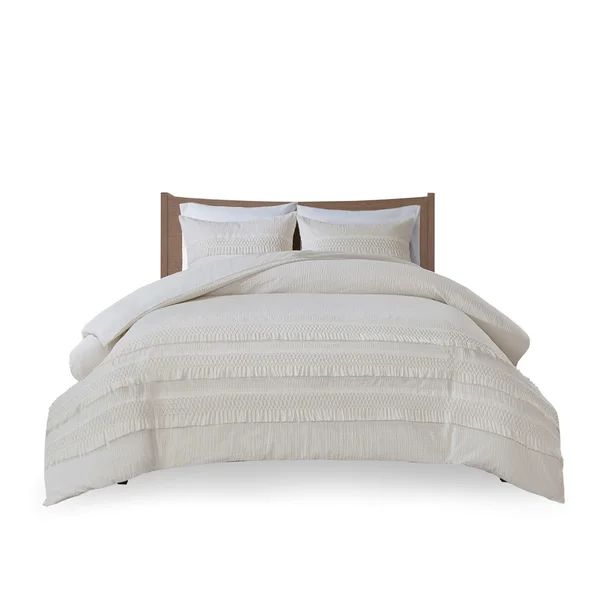 Hugo Cotton Reversible 3 Piece Comforter Set | Wayfair Professional
