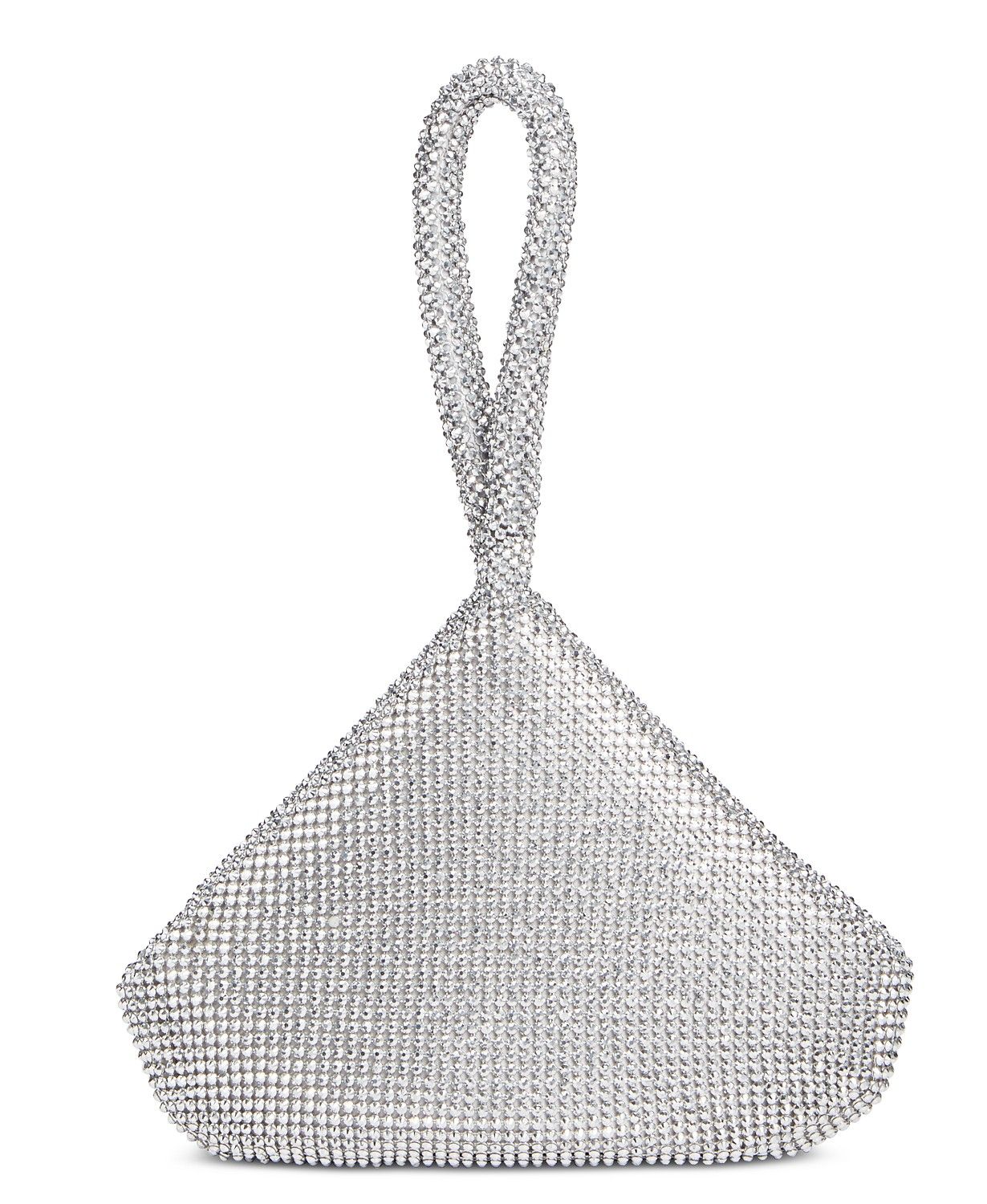 INC International Concepts Doris Sparkle Mesh Pouch, Created for Macy's & Reviews - Handbags & Ac... | Macys (US)