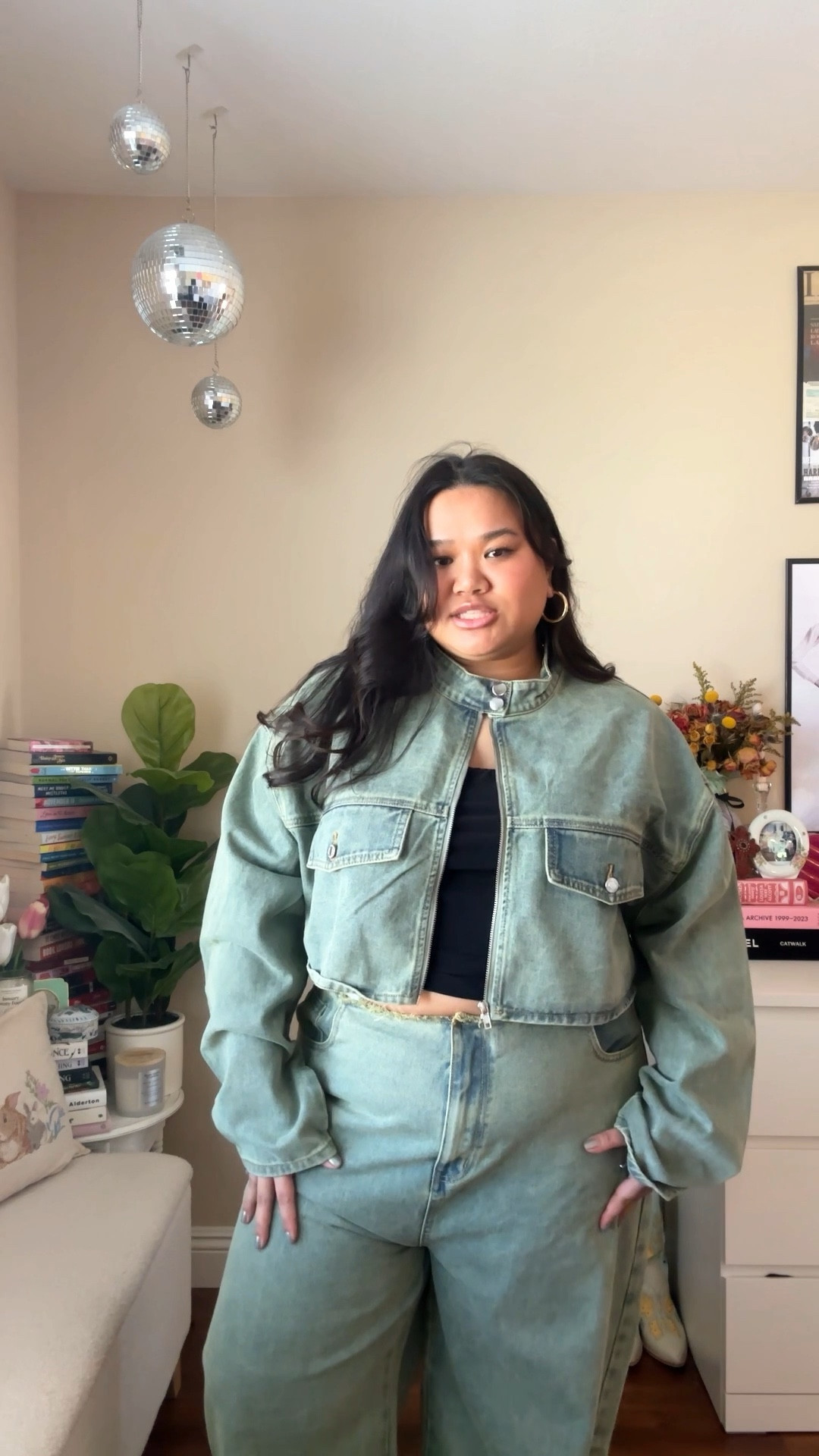 Plus size denim set 

#LTKplussize #LTKstyletip #LTKVideo