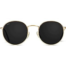 WearMe Pro - Reflective Lens Round Trendy Sunglasses | Amazon (US)