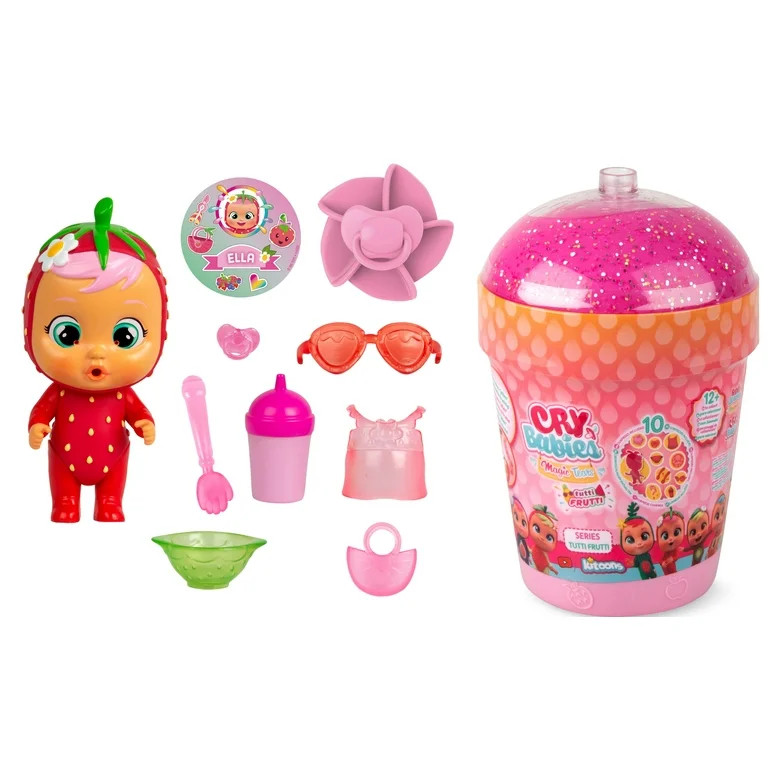 Cry Babies Magic Tears Tutti Frutti Doll House - Ages 3+ years | Walmart (US)