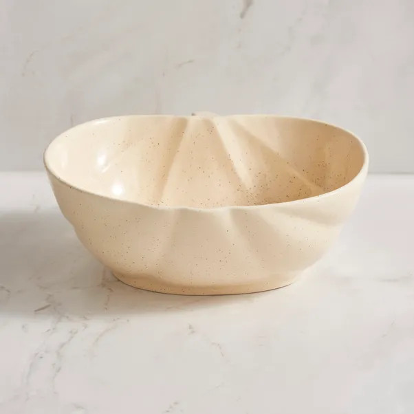 Pumpkin Reactive Glaze Bowl | Dunelm