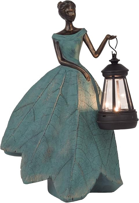 Guichifun Fairy Statues Solar Outdoor Lights - Resin Garden Figurines Decorations for Patio Yard ... | Amazon (US)