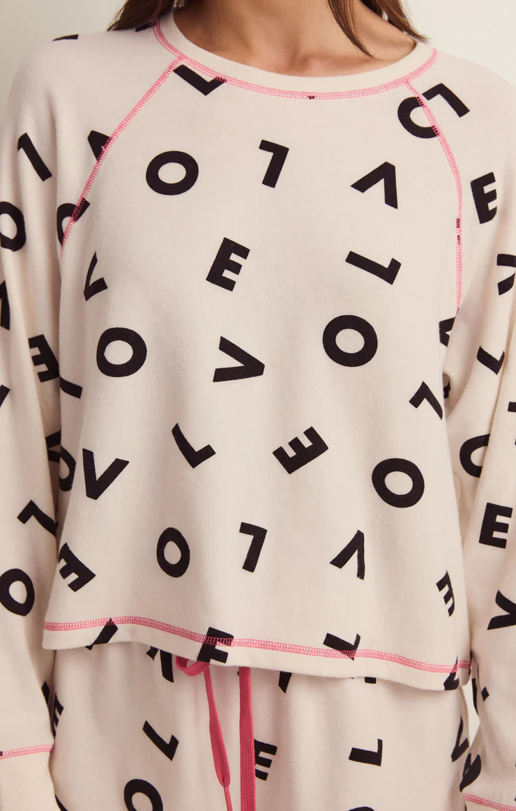 Love Is Love Long Sleeve Top | Z Supply