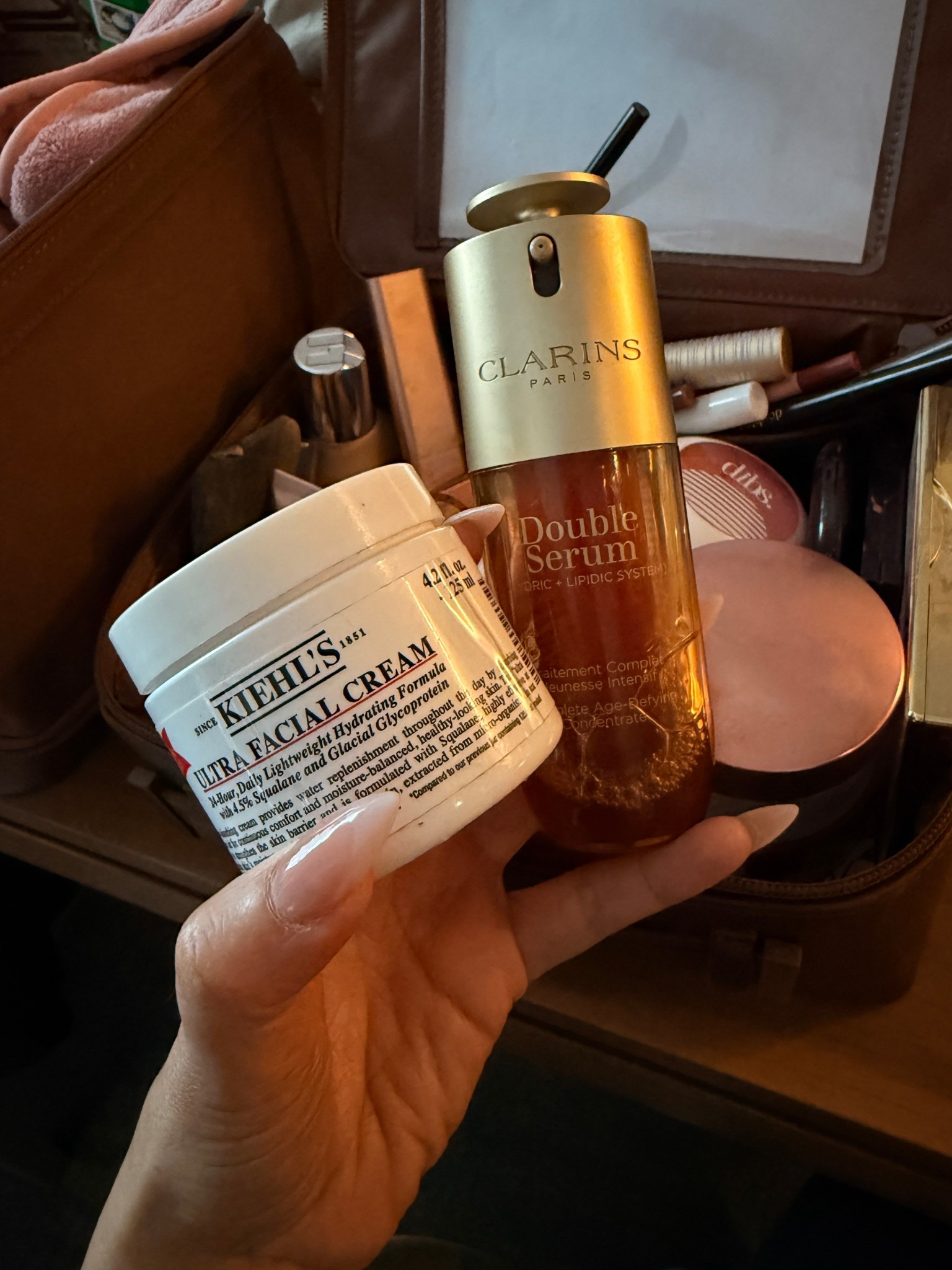 This combo is saving my dry skin right now. 