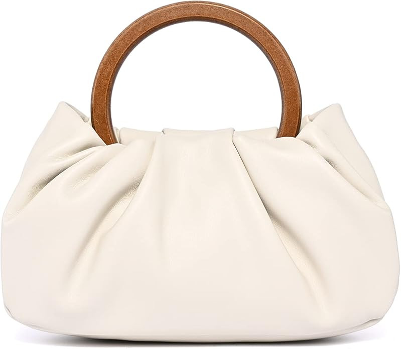 Evening Purse Clutch Bag and Cloud Dumpling Bag, Small Trendy Ruched Shoulder Croddbody Handbags ... | Amazon (US)