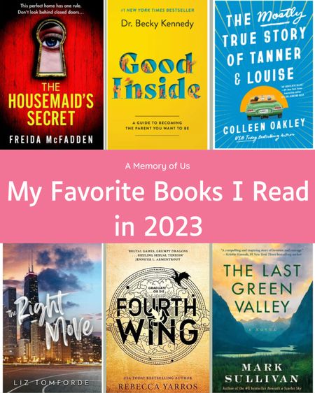 Looking for a new book to read? This post is for you! I’ve rounded up my 14 favorite books I read this year — covering romance, self help, historical fiction, fantasy, thriller, and more! What was your favorite book you read this year? Share it in the comments so I can add it to my 2024 to be read list. 

2023 goodreads challenge
2024 reading list
2024 reading goals


#LTKGiftGuide #LTKfindsunder50 #LTKfamily