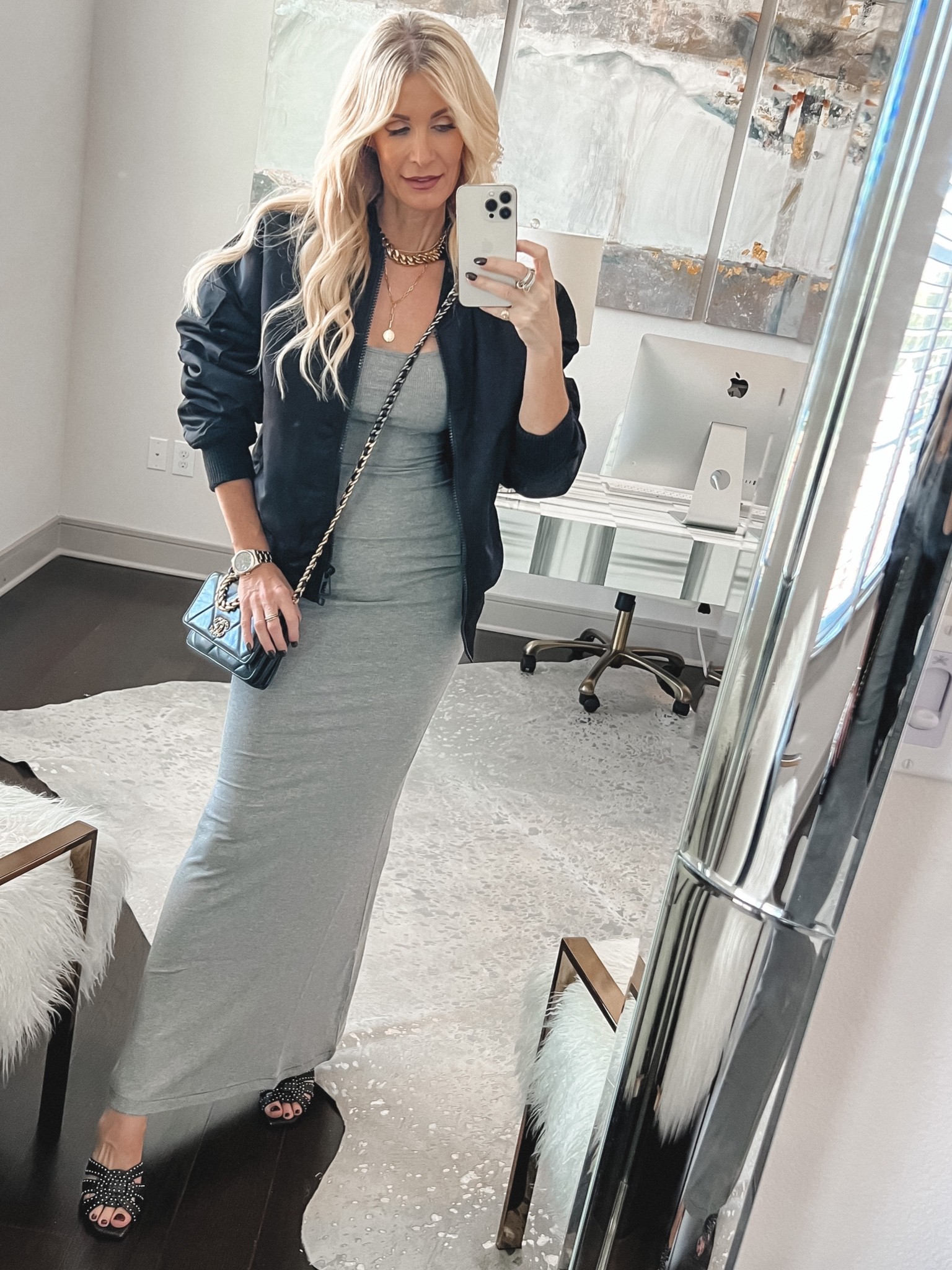 Maxi Dresses aren't just for summer! Loving this cozy fall look featuring this Skims maxi dress that is beyond soft and comfy. I'm wearing an XS.

#LTKSeasonal #LTKstyletip #LTKunder100