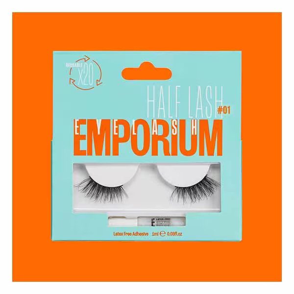 Eyelash Emporium Strip Lash Half Lash 01 | Superdrug