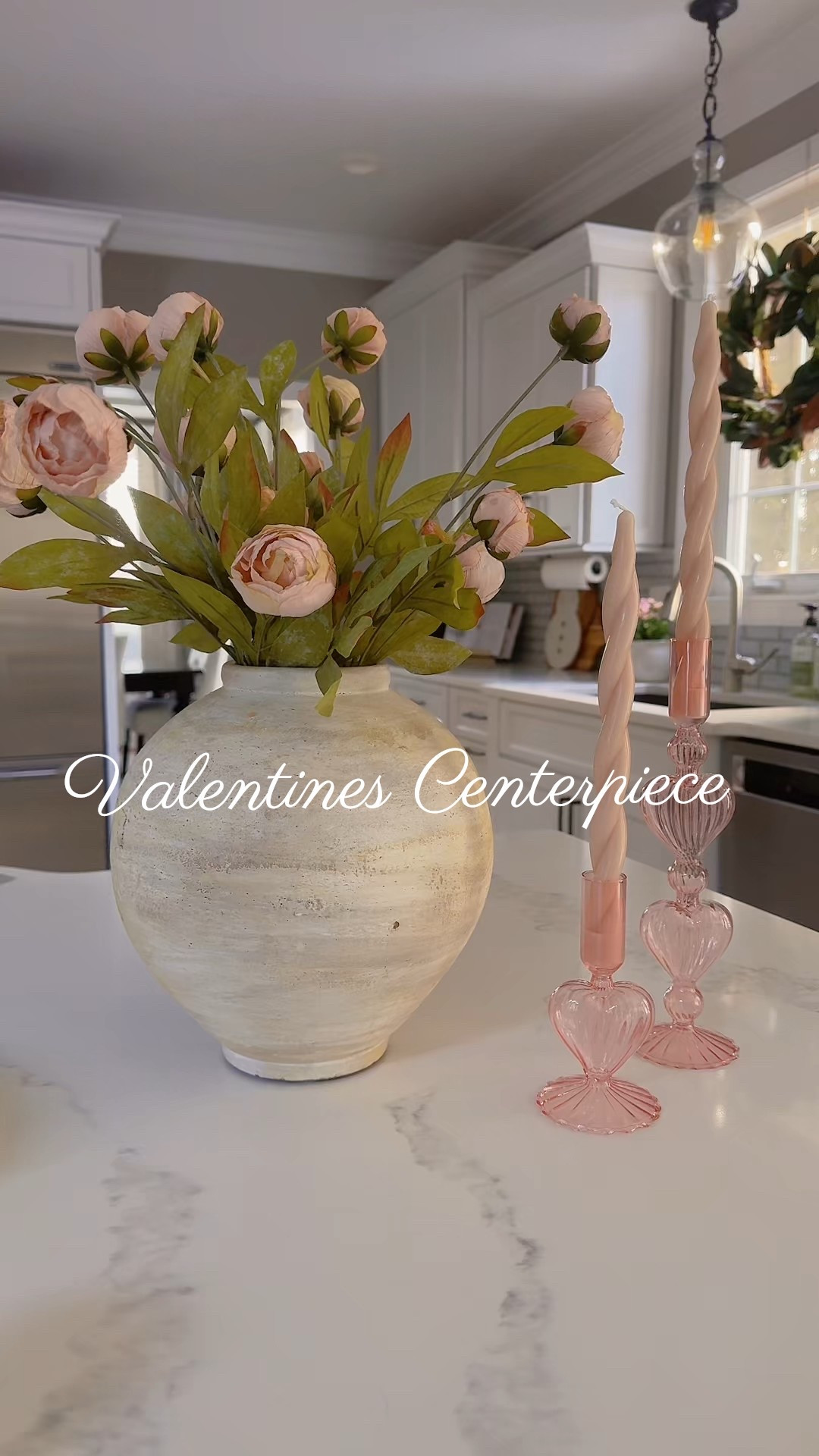 Valentines Kitchen Countertop centerpiece. 
#LTKValentinesKitchen
#LTKValentinesCounterStyle
#LTKValentinesDayDecor #LTKGalentines

#LTKHome #LTKSeasonal