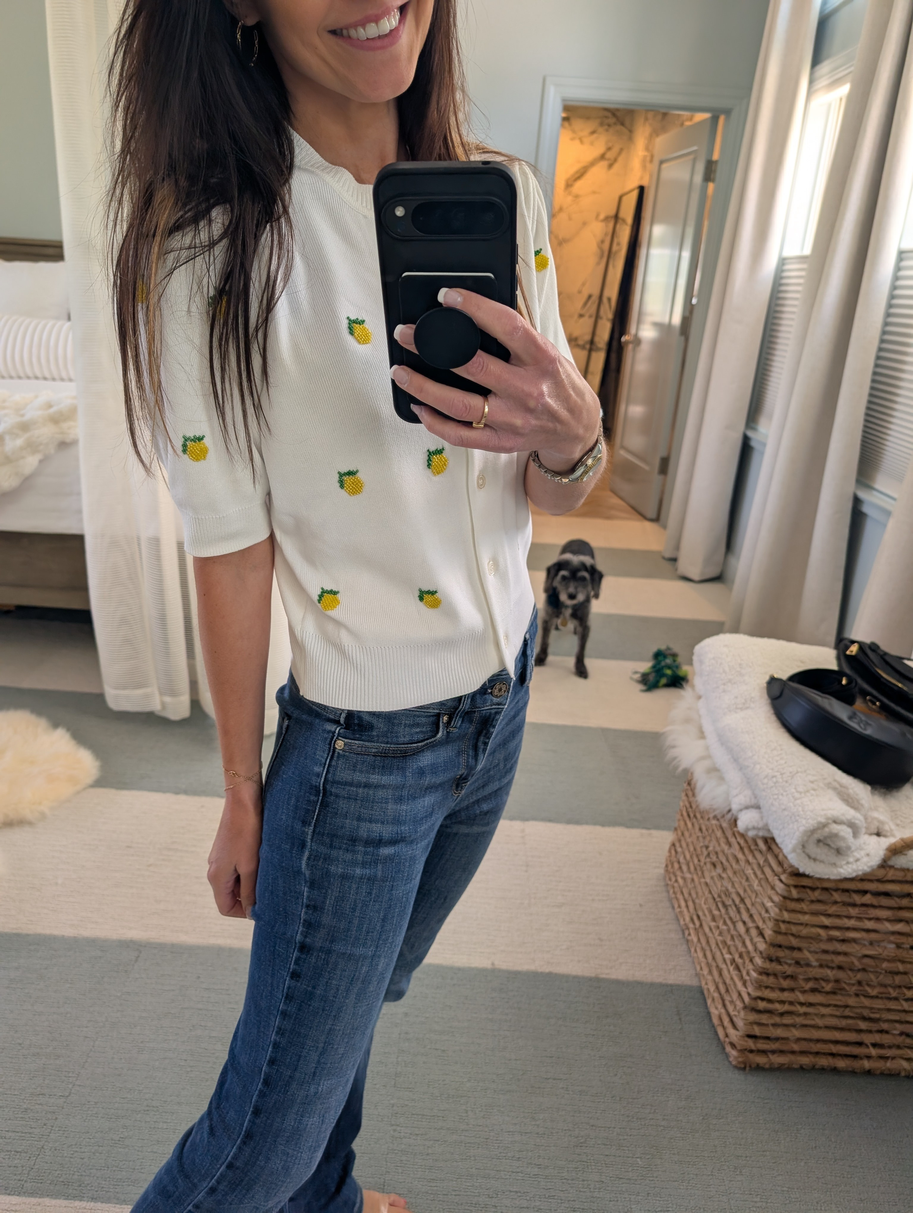 The perfect lemon cardigan for summer has arrived. Linked 3 options for $22 to $26 and the quality is so good! Hurry - selling out fast! Got these cardigans in xs and they fit with room. 

#LTKPetite #LTKOver40 #LTKSummerEdit