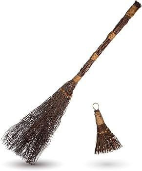 Cinnamon Brooms 36" and 6" - Cinnamon Broomstick Scented Combo - Mini Broom 6" & Large Broom 36" ... | Amazon (US)