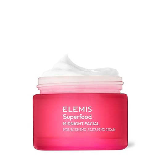 ELEMIS Superfood Midnight Facial, Prebiotic Sleeping Night Cream Nourishes, Moisturizes, Replenis... | Amazon (US)