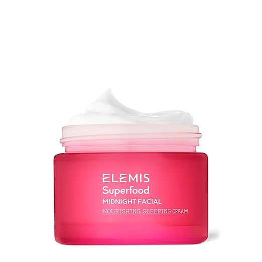 ELEMIS Superfood Midnight Facial, Prebiotic Sleeping Night Cream Nourishes, Moisturizes, Replenis... | Amazon (US)