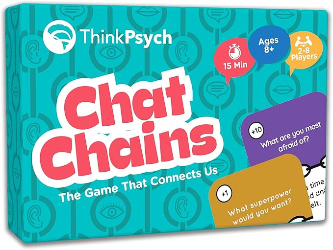 Chat Chains - The Game That Connects Us | Emotional Social Skills Games for Teens | Kids Therapy ... | Amazon (US)