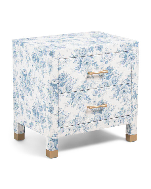 24x24 Nolida Printed Nightstand | Bedroom | Marshalls | Marshalls
