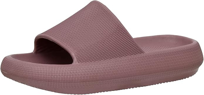 Cushionaire Women's Feather recovery slide sandals with +Comfort | Amazon (US)