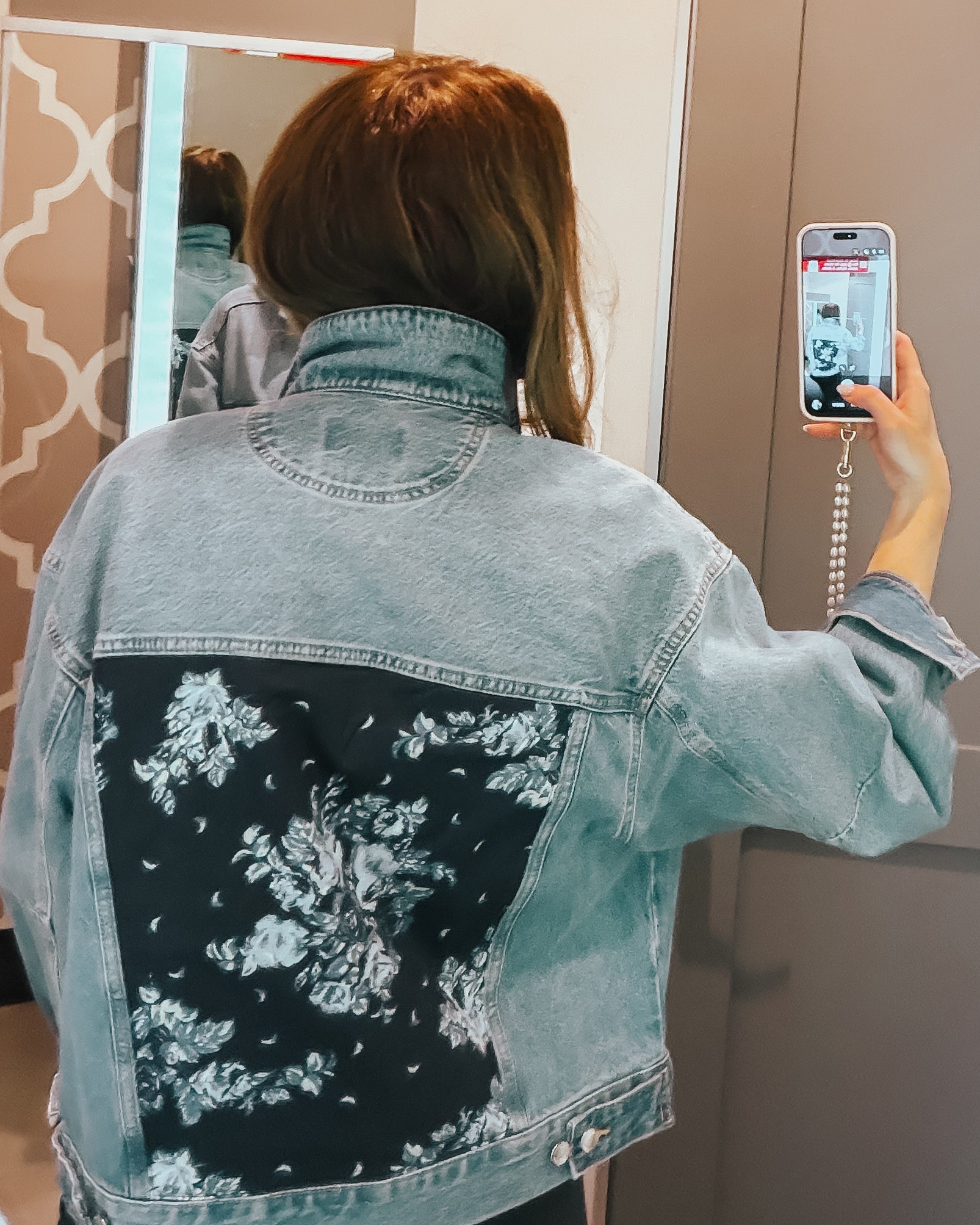 New Target jean jacket with bandana detail

#LTKSeasonal #LTKOver40 #LTKootd