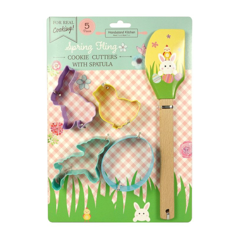 Spring Fling Cookie Cutter Set with Spatula | Maisonette
