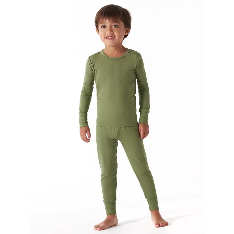 Gerber Unisex Baby Toddler Buttery Soft 2-Piece Snug Fit Pajamas with Viscose Made from Eucalyptu... | Walmart (US)