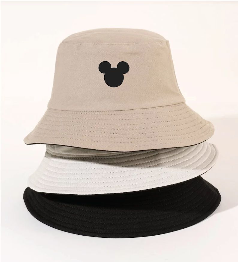 Mickey Bucket Hat Disney Bucket Hat 90s Disney Mickey Hats Mickey Head Grunge Look Disney Trip Mu... | Etsy (US)