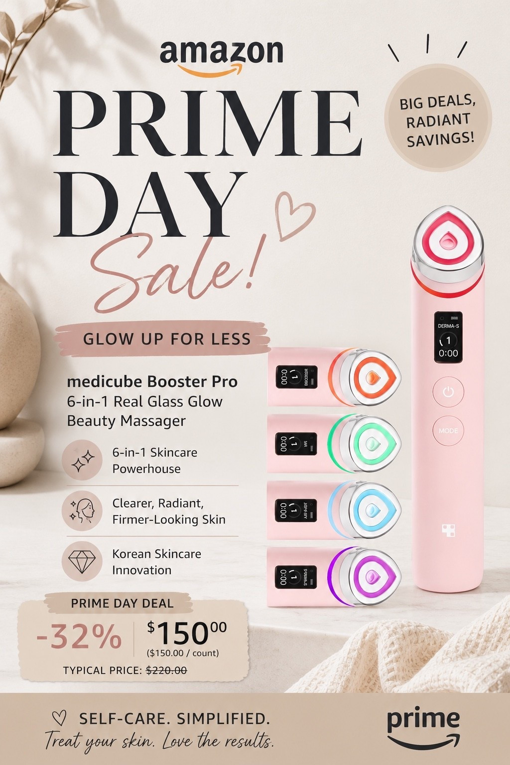 Prime Day is the perfect time to grab those beauty tools you’ve been eyeing! ✨

This Medicube Booster Pro has been all over my feed, and it’s currently on sale for Prime Day. If you’re looking to level up your skincare routine and get that healthy glow from home, this deal is worth checking out.

Tap through my LTK for more Prime Day favorites before they’re gone! 🤍#PrimeDayDeals #AmazonPrimeDay #SkincareFinds #Medicube #LTKCreator #AmazonFinds #BeautyFavorites #PrimeDayFinds

#LTKSaleAlert #LTKBeauty #LTKBeauty #LTKselfcare #LTKSaleAlert