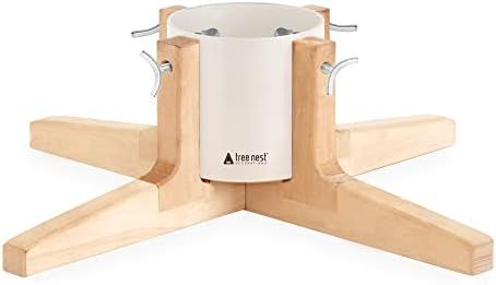 Tree Nest Christmas Tree Stand Base for Real Tree up to 7ft Sliver Christmas Tree Holder Stable f... | Amazon (US)