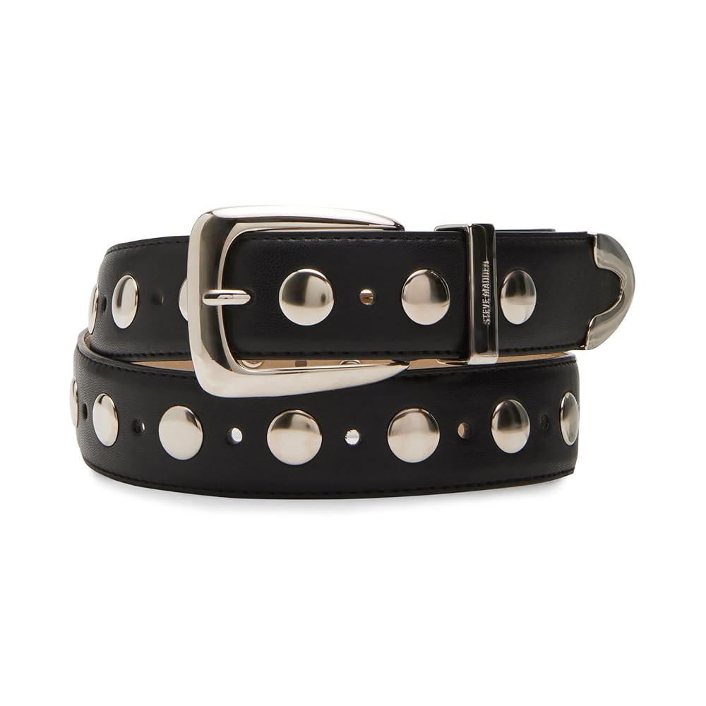 Steve Madden Women's Kingston Studded Pant Belt | Amazon (US)