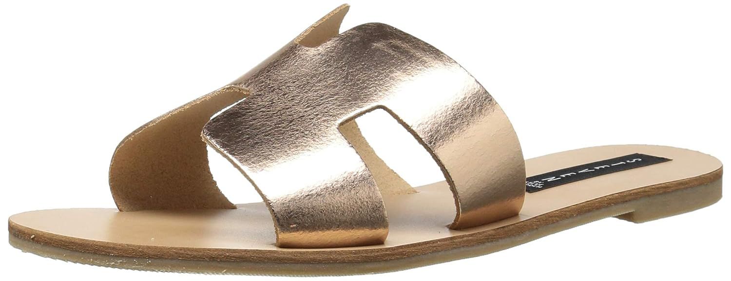 Steve Madden Women's Greece Rose Gold Sandal 11 US | Amazon (US)