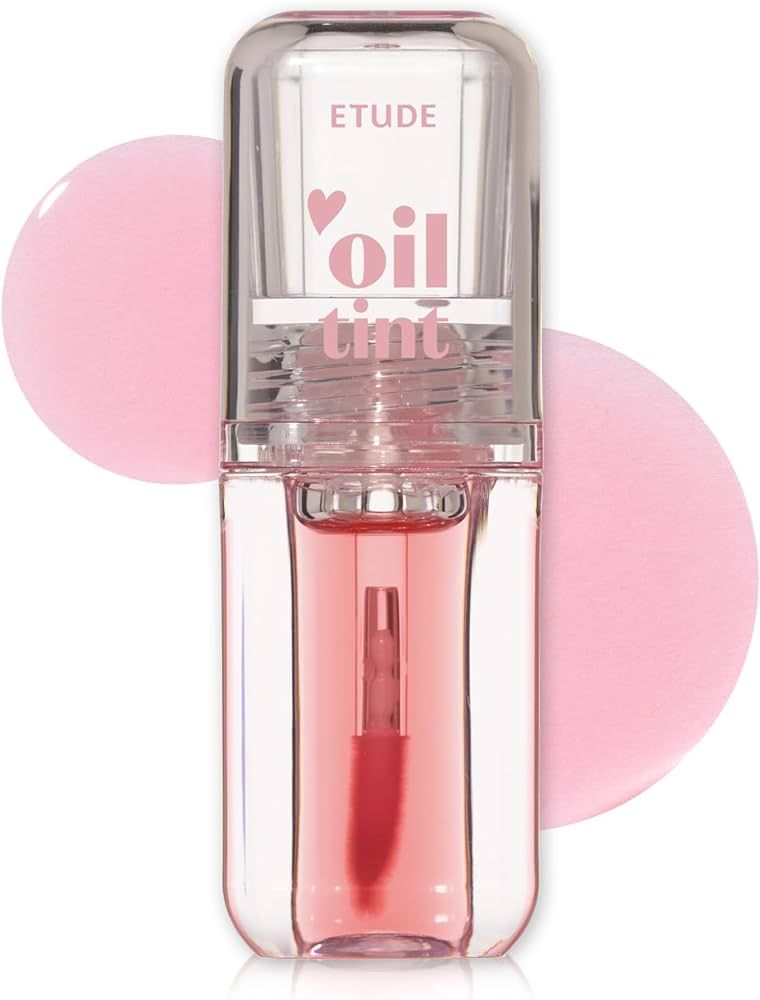 ETUDE Dear Darling Oil Tint #5 Red Oil 4.2g | High Moisturizing and Strong Hydrating Lip Oil/Lip ... | Amazon (US)