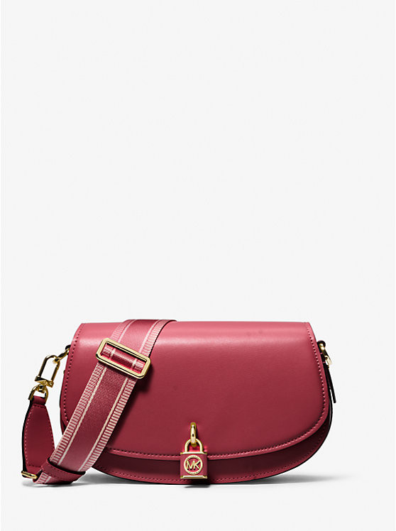Mila Medium Leather Messenger Bag | Michael Kors CA