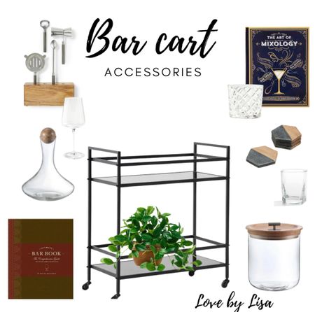 Setting up a bar cart at Vista Lago and here is what I’ve ordered 

#LTKhome #LTKstyletip