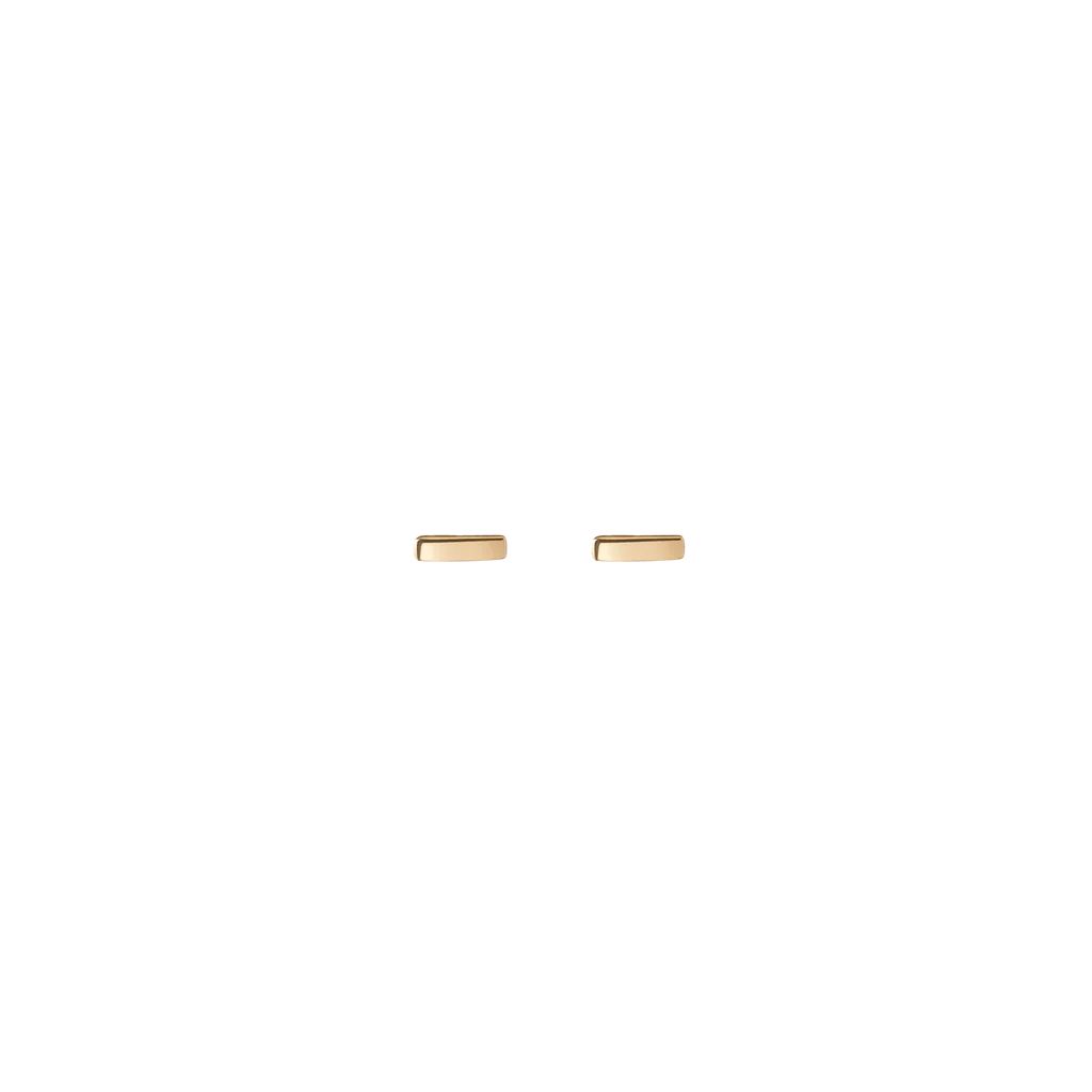Mini Gold Bar Earring | AUrate New York