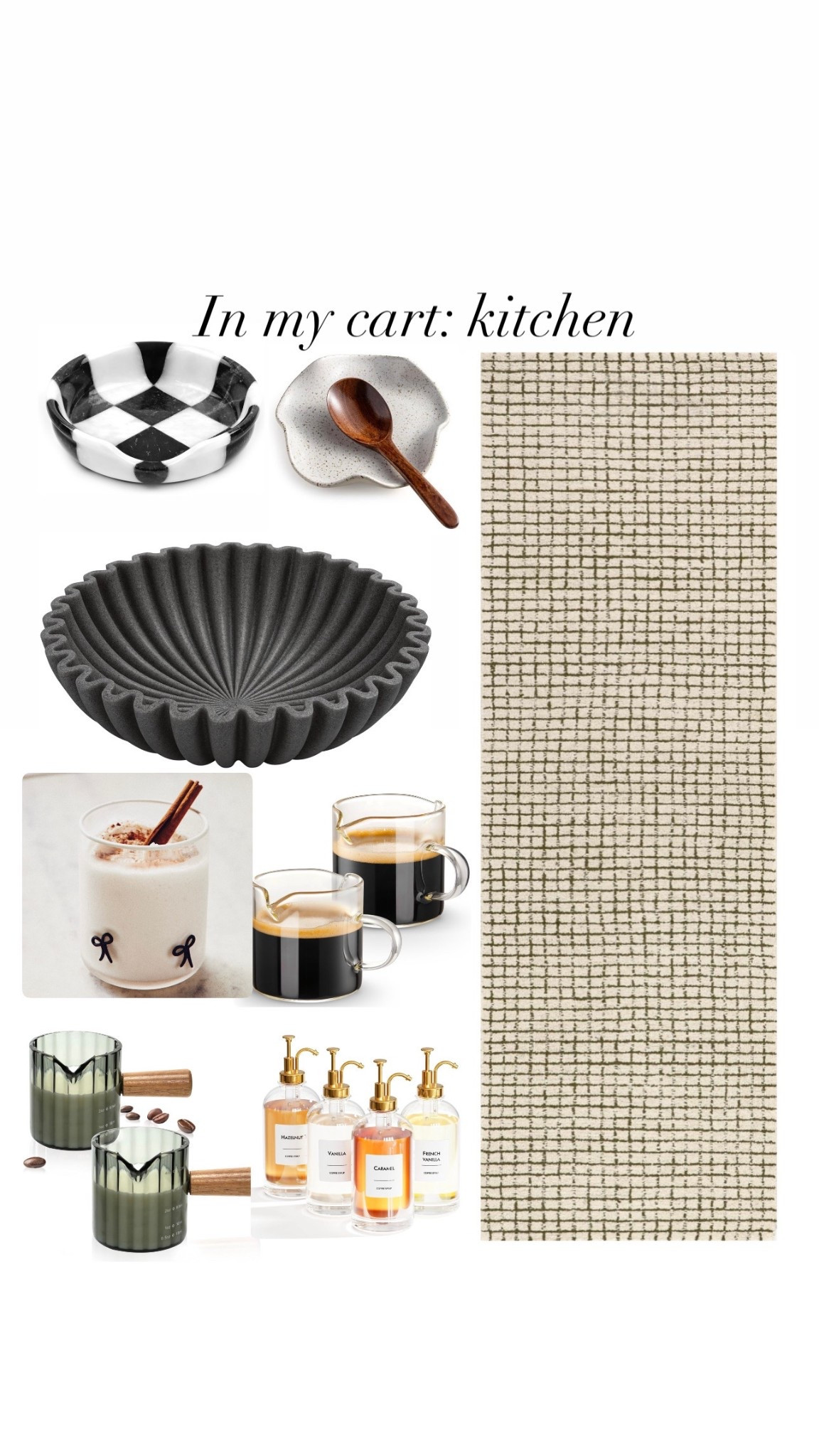 Kitchen items in my cart 

#LTKHome